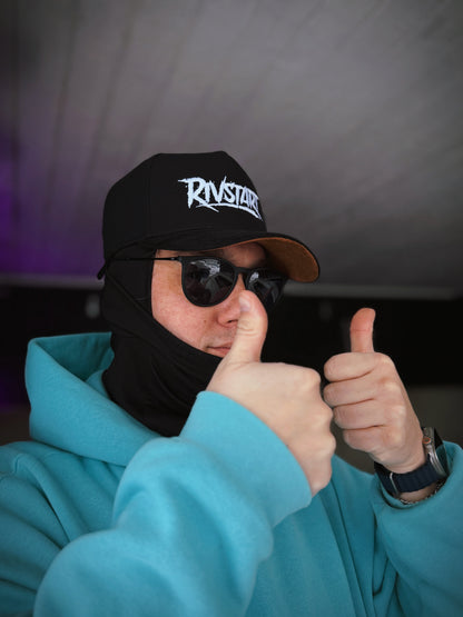 Rivstart Classic 5-panel Baseball Keps - Vit brodyr