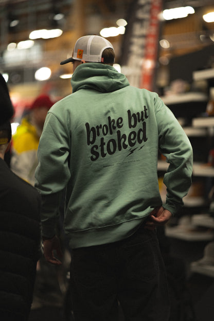 “Shitbox” Hoodie – Fern / Svart