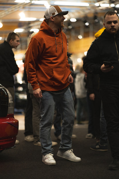 The Trust The Process Hoodie - Amber / Orange