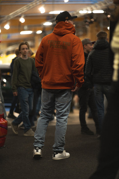 The Trust The Process Hoodie - Amber / Orange