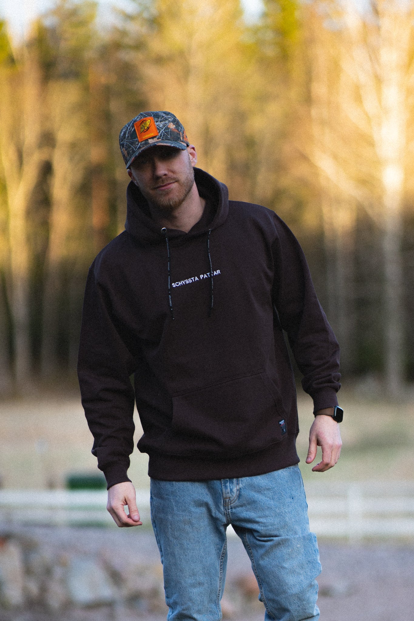 Schyssta Pattar Limited Hoodie - Brun