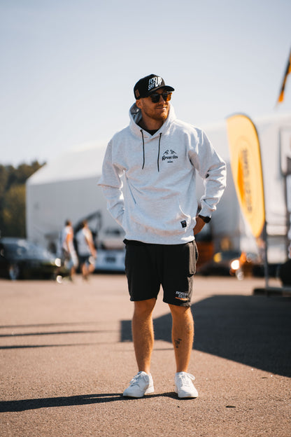 HÜRUNG3 Classic Great Tits Ash Grey Hoodie