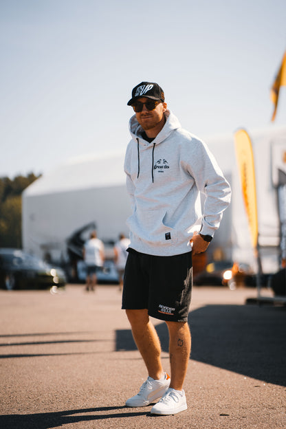 HÜRUNG3 Classic Great Tits Ash Grey Hoodie