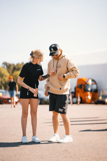 HÜRUNG3 Classic Great Tits Sand Hoodie