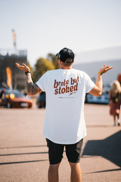 Roaderwear "Shitbox" Tee – Röd / Vit