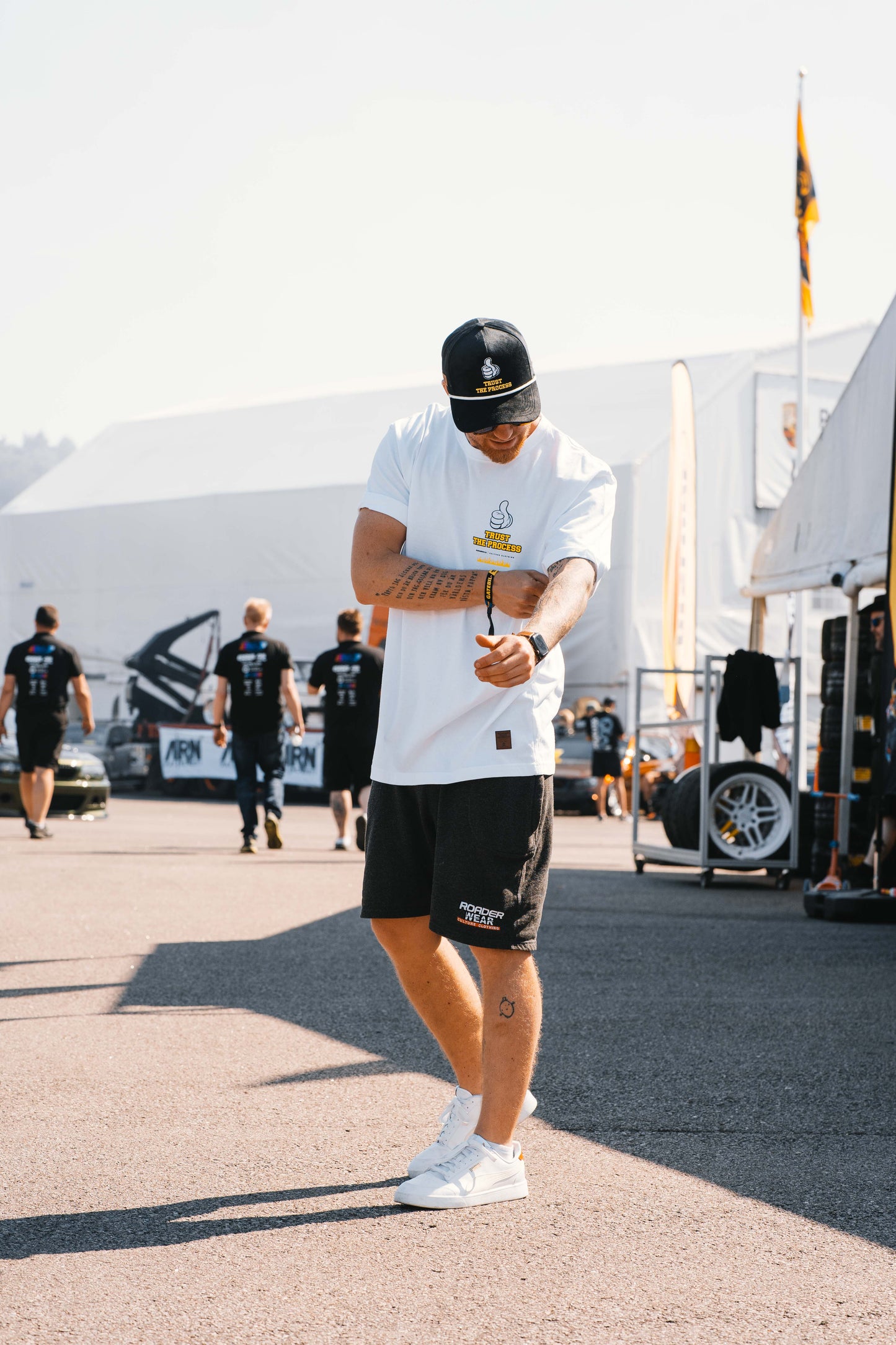 Roaderwear "Trust The Process" Vit Tee / T-shirt - (Front / Back Print)