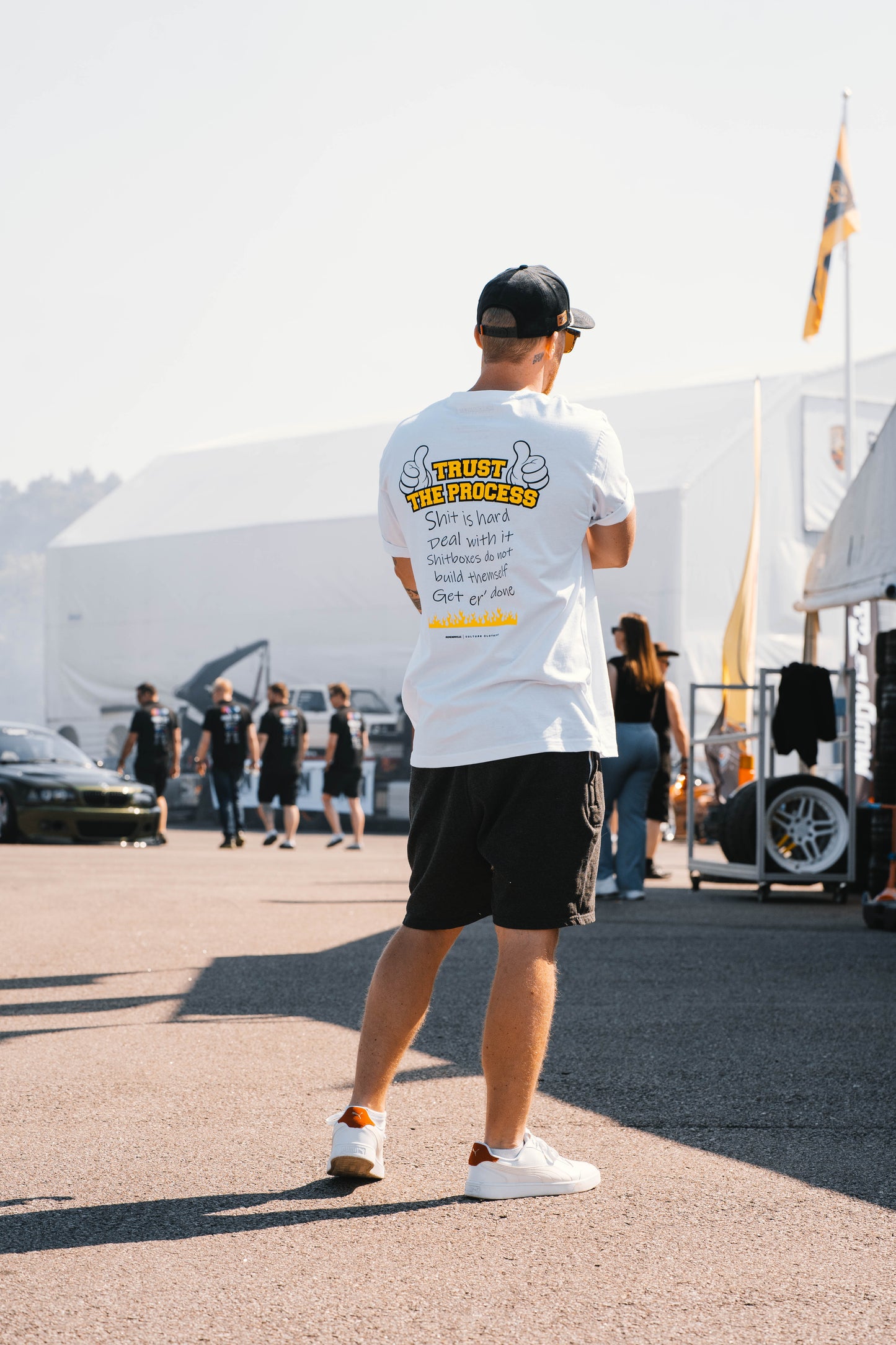 Roaderwear "Trust The Process" Vit Tee / T-shirt - (Front / Back Print)