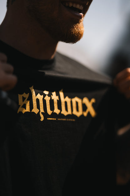Roaderwear "Shitbox" Tee – Guld / Svart