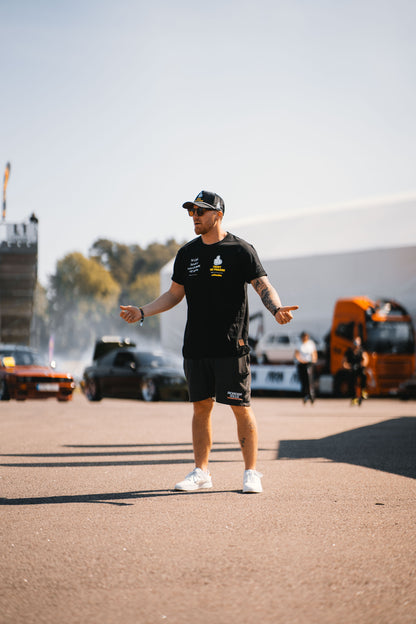 Roaderwear "Trust The Process" svart Tee / T-shirt - (Front Print Only)