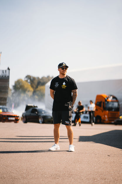 Roaderwear "Trust The Process" svart Tee / T-shirt - (Front Print Only)