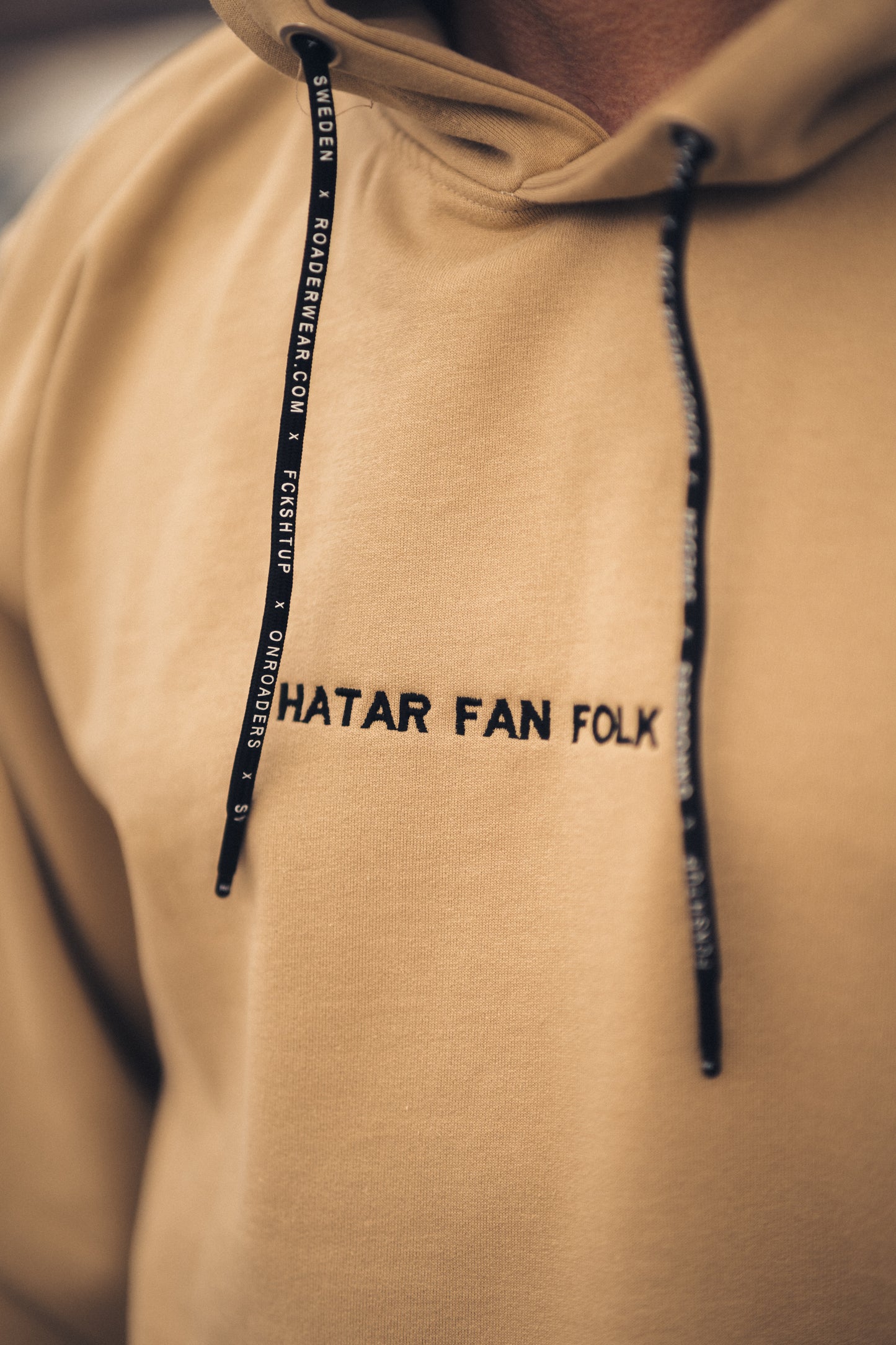 Hatar Fan Folk V2 Hoodie - Sand