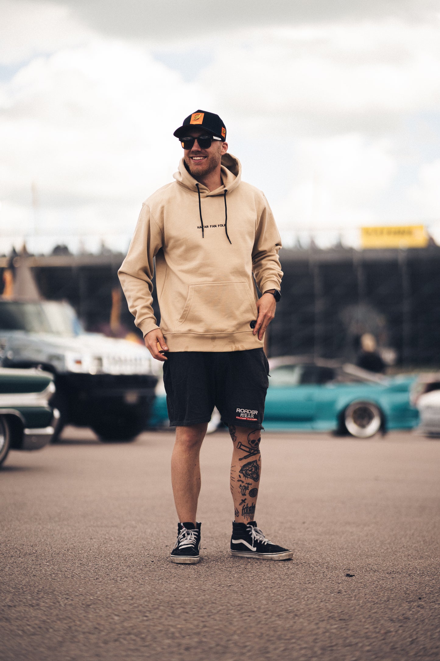 Hatar Fan Folk V2 Hoodie - Sand