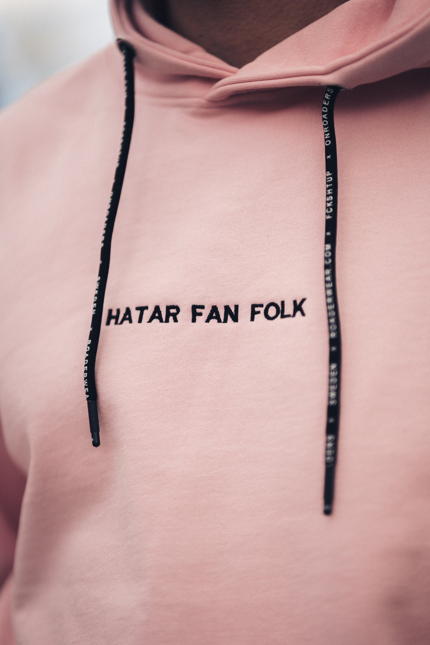 Hatar Fan Folk V2 Hoodie - Rosa / Pink
