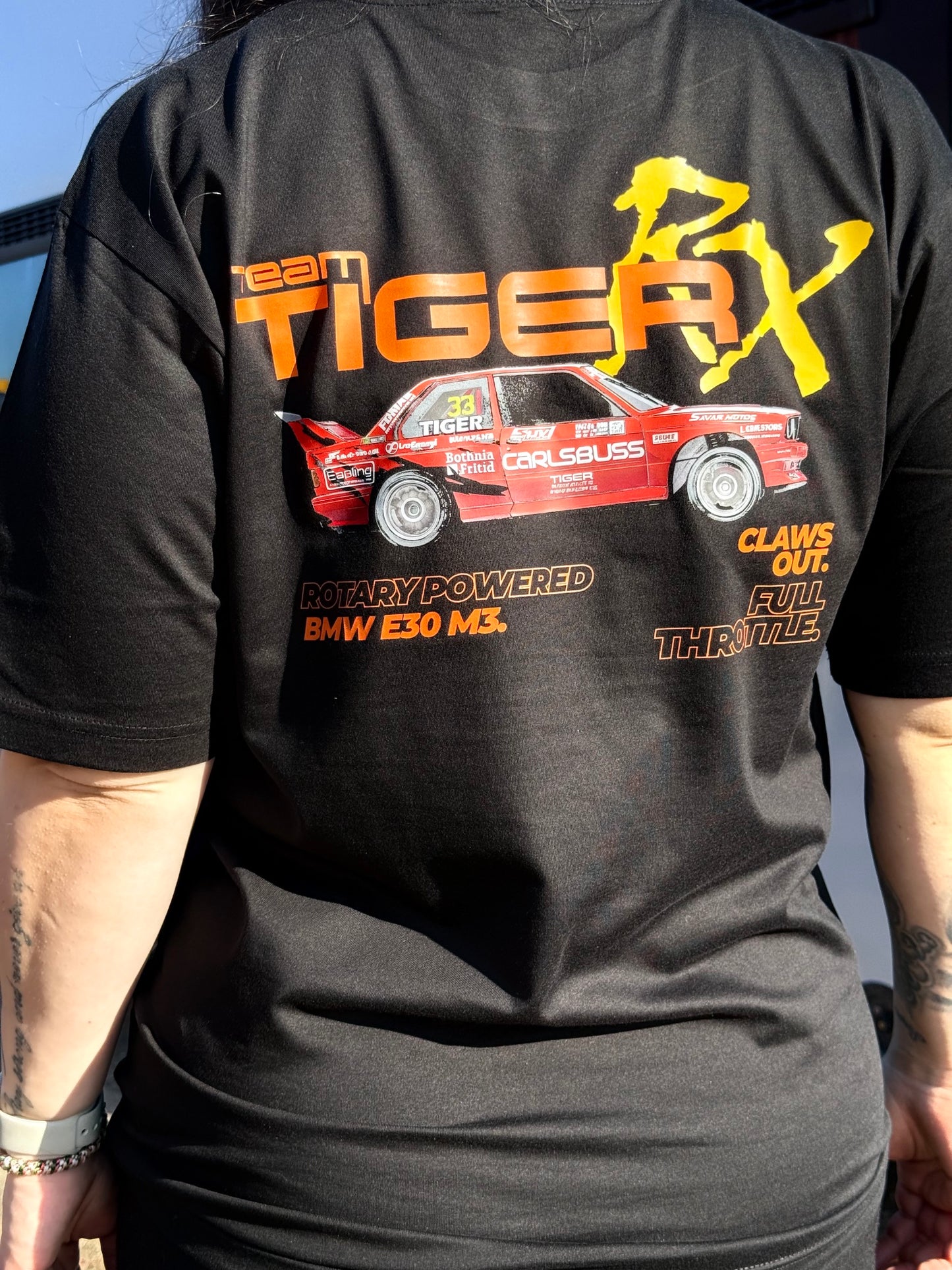 Team Tiger RX Support T-shirt V1