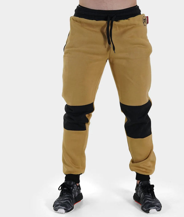 HARDTUNED - Mens Power Over Track Pants - Tan