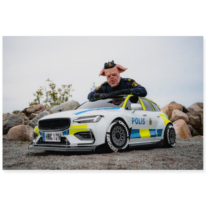 Widebody Critical Go-kart Polisbil Poster 70X50CM