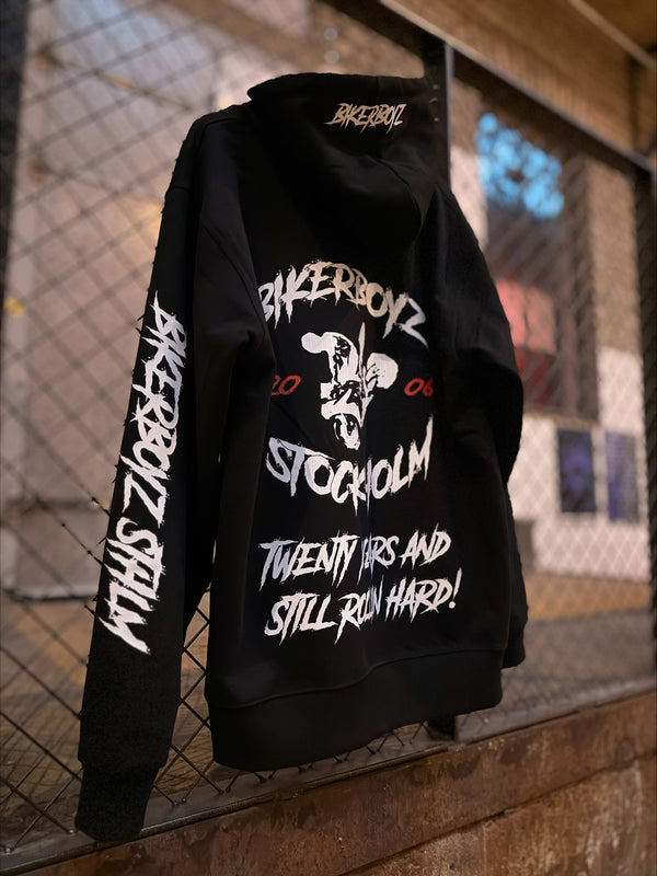 BikerBoyz Sthlm 20years Support Hoodie