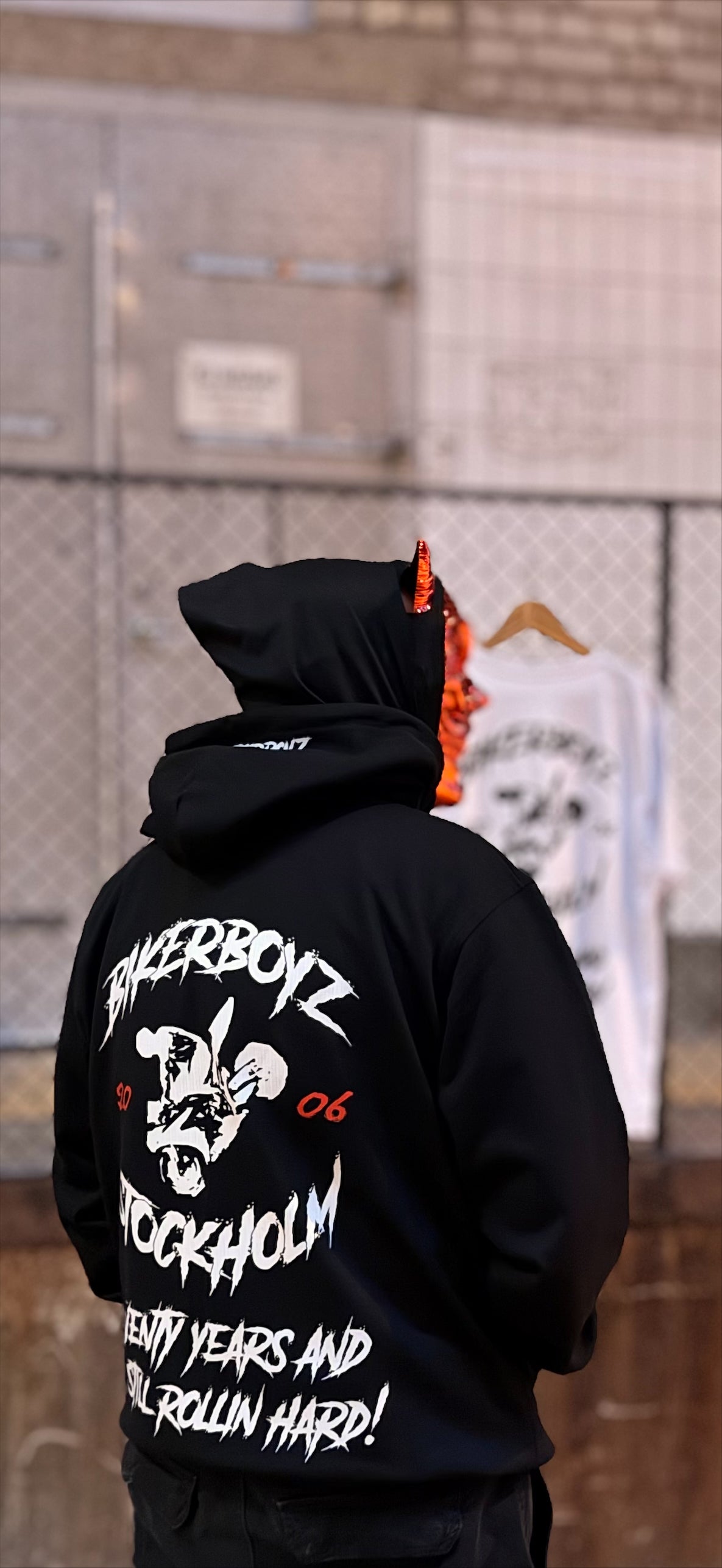 BikerBoyz Sthlm 20years Support Hoodie