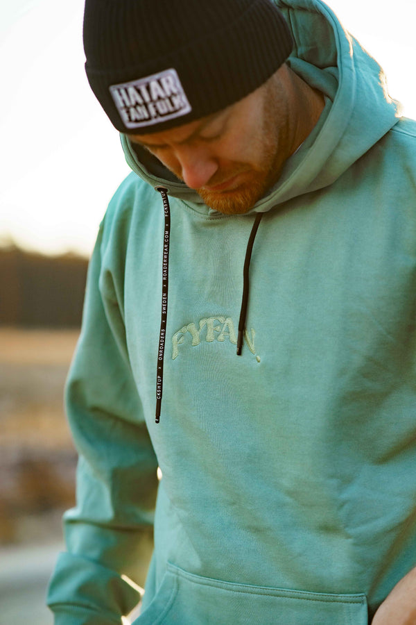 Roaderwear FYFAN. Hoodie - Grön / Scrubs