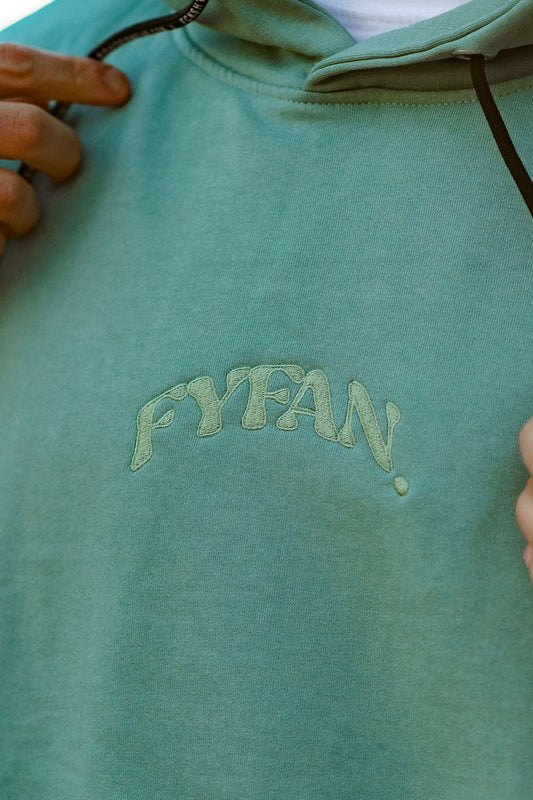 Roaderwear FYFAN. Hoodie - Grön / Scrubs