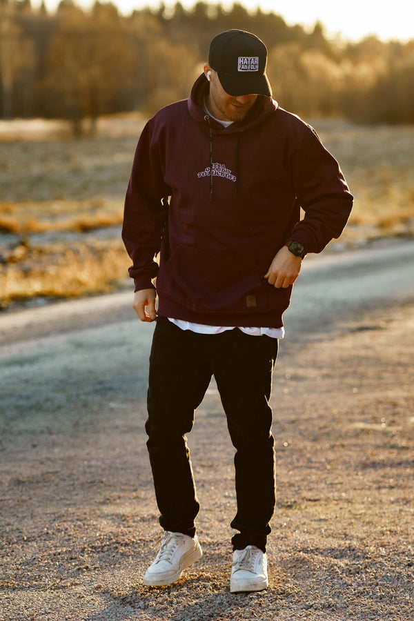 Roaderwear Its a Good Day to F*ck off! Hoodie - Plum / Purple