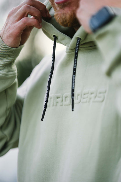 Onroaders Hoodie Embossed Logo Mint Green