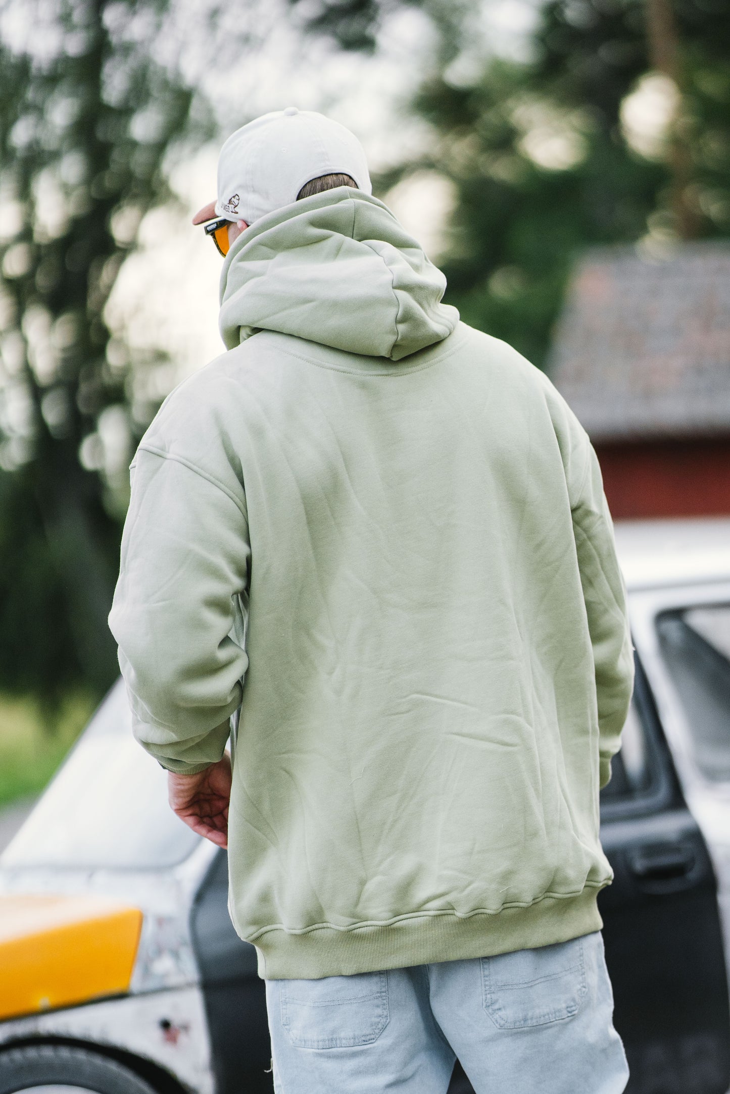 Onroaders Hoodie Embossed Logo Mint Green
