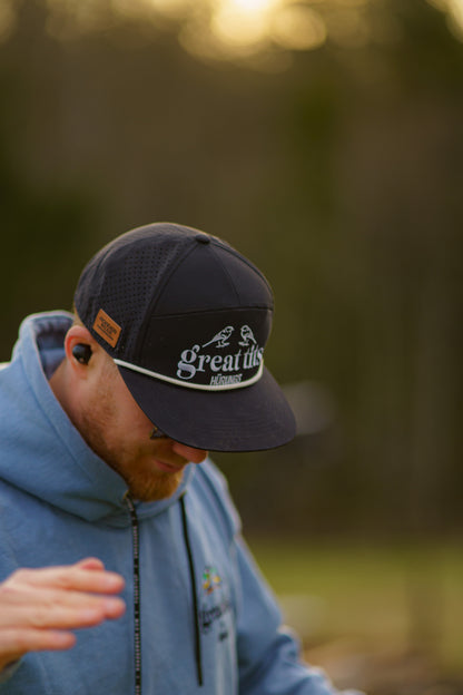 HÜRUNG3 Snapback / Keps - Signatur Great Tits - Waterproof!