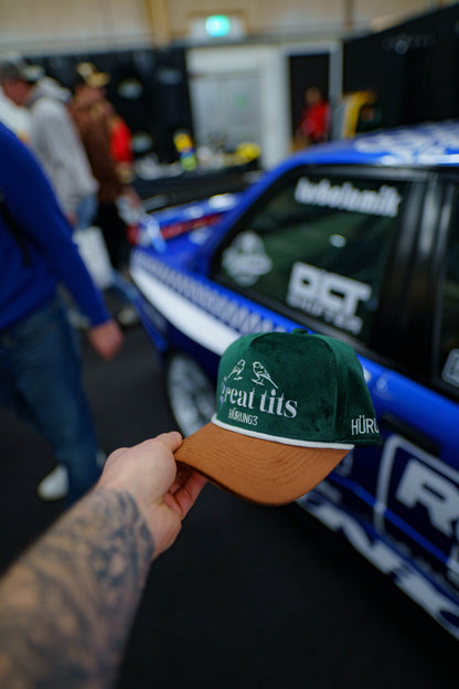 HÜRUNG3 Snapback / Keps - Great Tits Classic Green