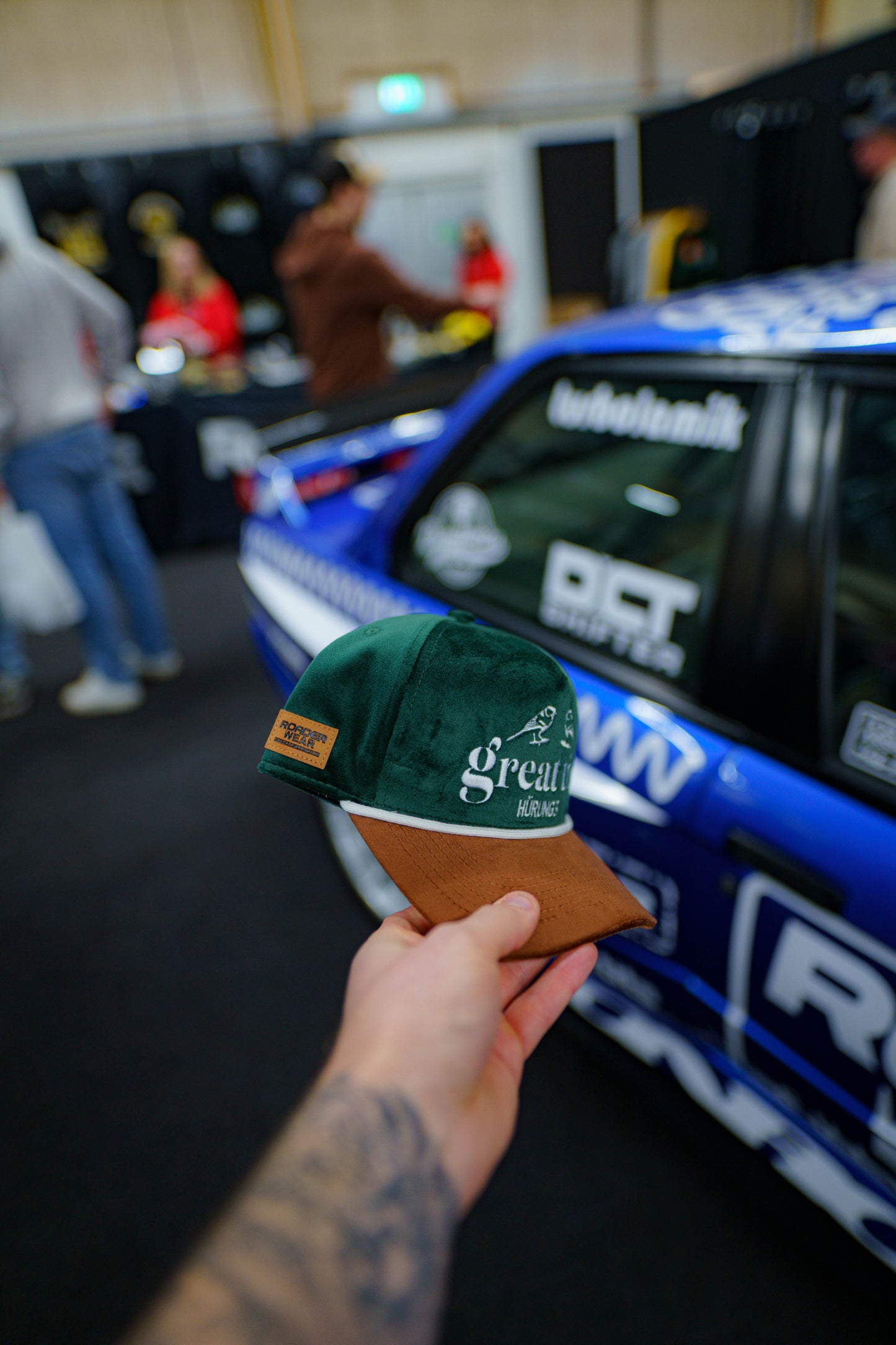 HÜRUNG3 Snapback / Keps - Great Tits Classic Green