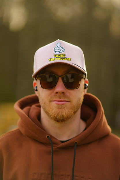 Trust The Process Pink Baseball Cap / Keps 5-panel