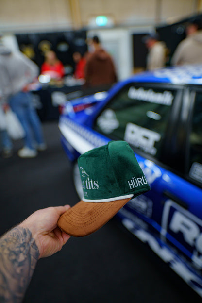 HÜRUNG3 Snapback / Keps - Great Tits Classic Green