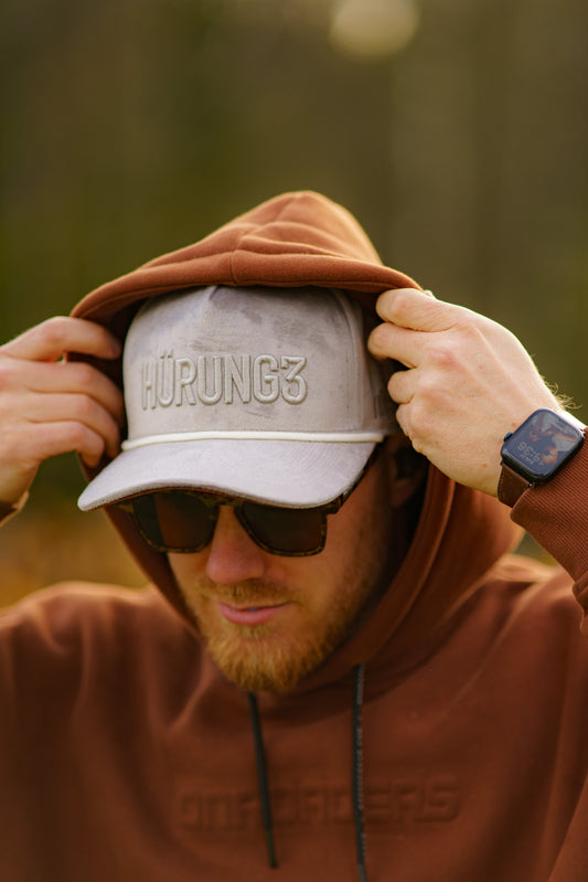 HÜRUNG3 5-panel Baseballkeps - HÜRUNG3 Statement Classic Silver