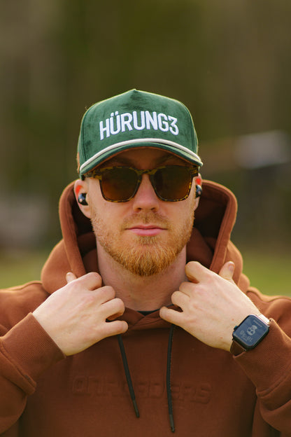 HÜRUNG3 5-panel Baseballkeps - HÜRUNG3 Statement Classic Green
