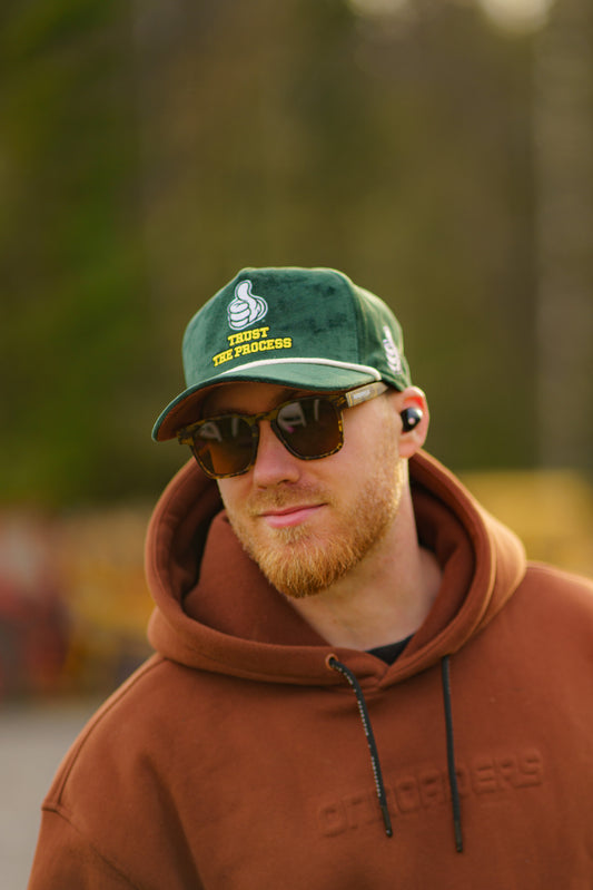 Trust The Process Green Baseball Cap / Keps 5-panel