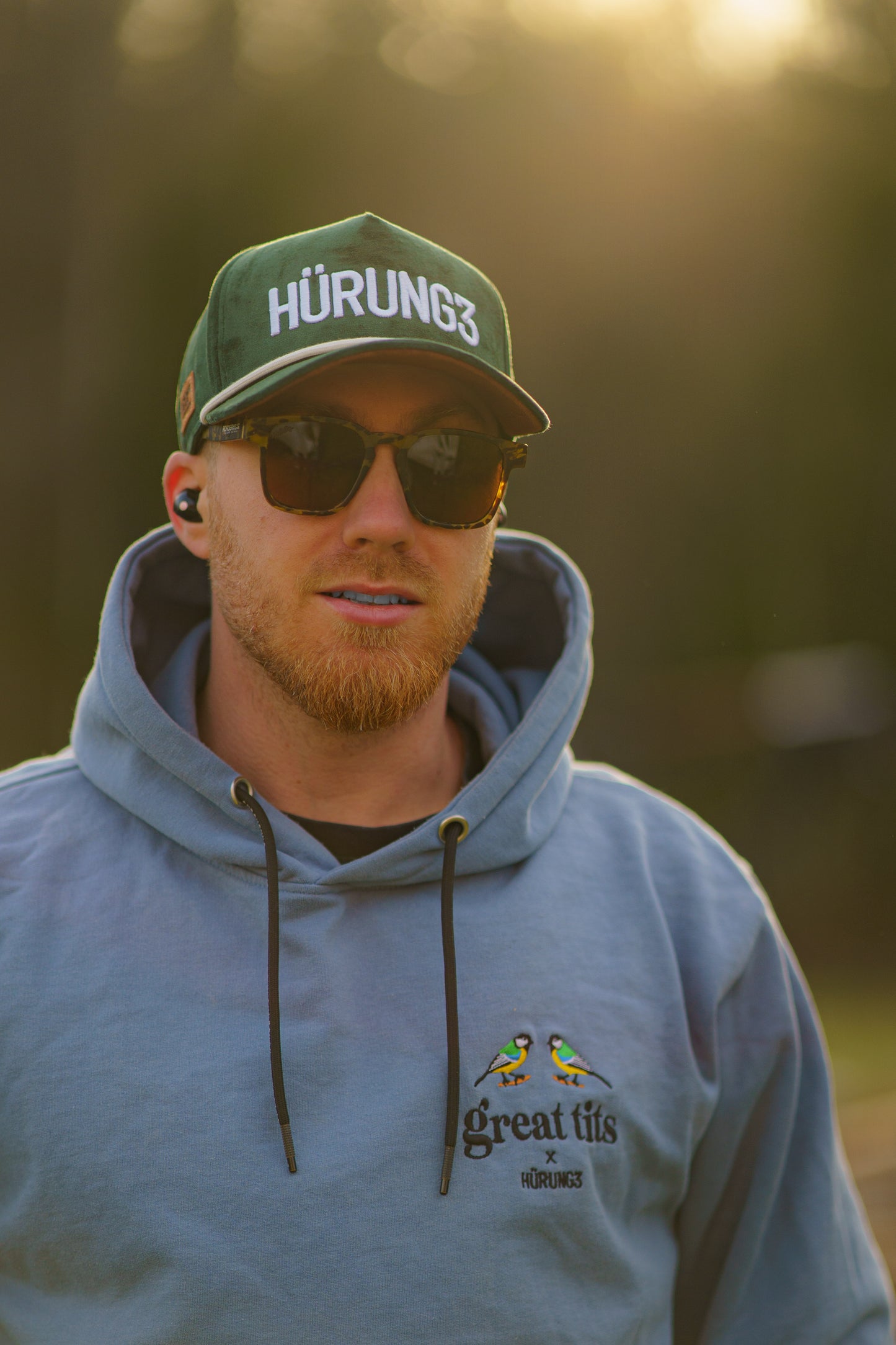 HÜRUNG3 5-panel Baseballkeps - HÜRUNG3 Statement Classic Green