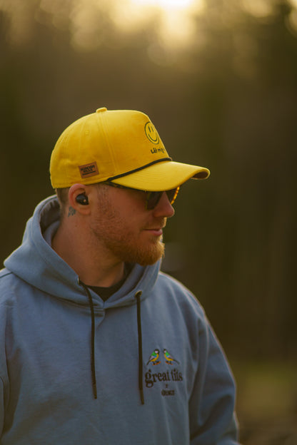Roaderwear Gul / Yellow 5-panel Baseballkeps - Låt Mig Va!