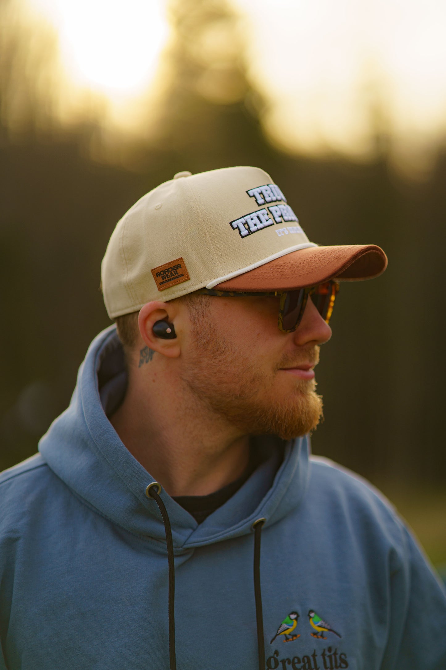 Trust The Process Sand/brown Baseball Cap / Keps 5-panel