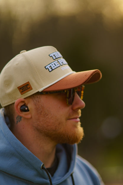 Trust The Process Sand/brown Baseball Cap / Keps 5-panel