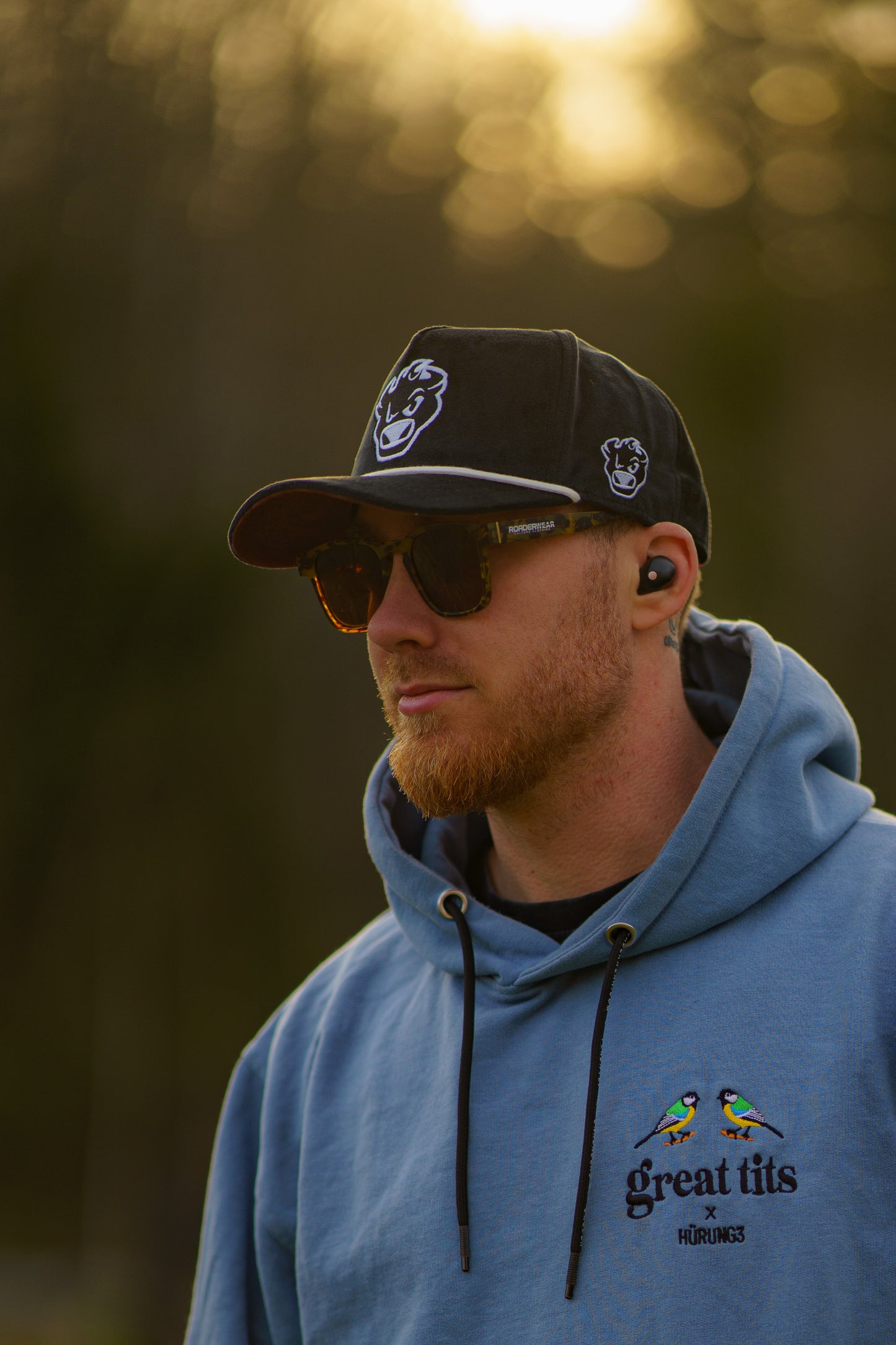 Onroaders "Kossan" / The Cow! Svart 5-panel Baseballkeps