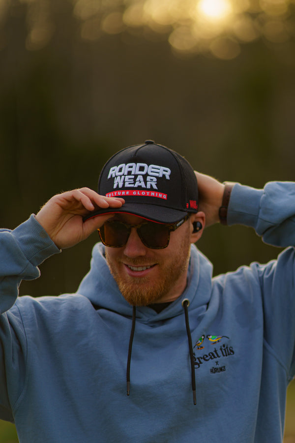 Roaderwear 5-panel Trucker Keps - The Black One