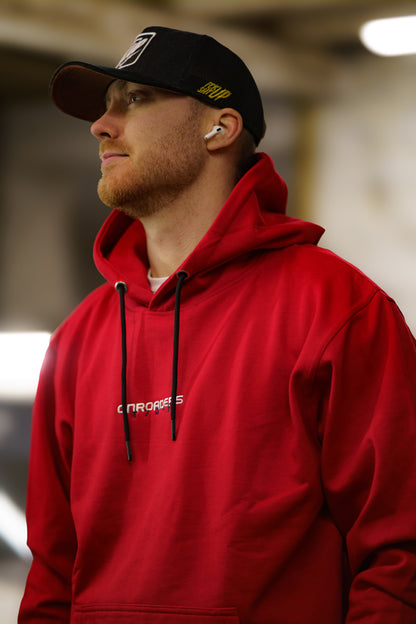 Onroaders Hoodie - Red Japs Embroidery
