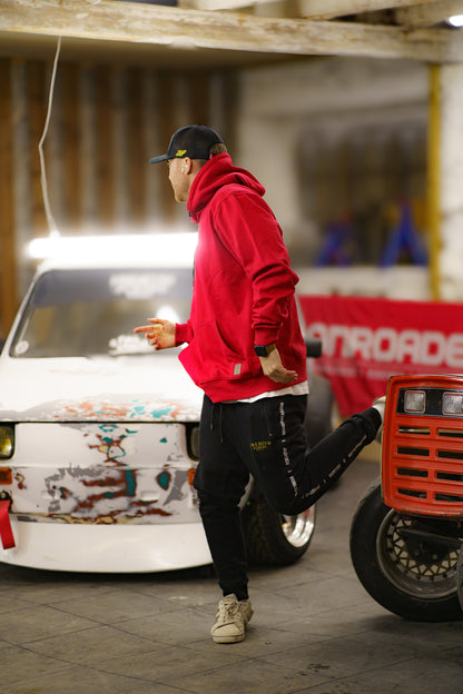 Onroaders Hoodie - Red Japs Embroidery