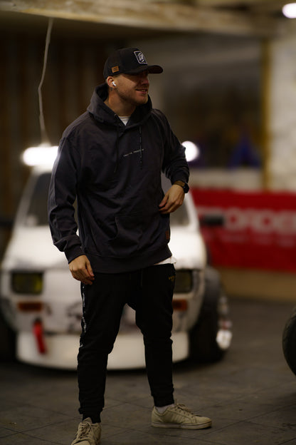 Hoodie Trust The Process - Dark Grey Color