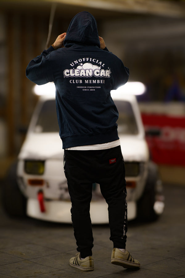 Unofficial Clean Car Club Member Navy Hoodie