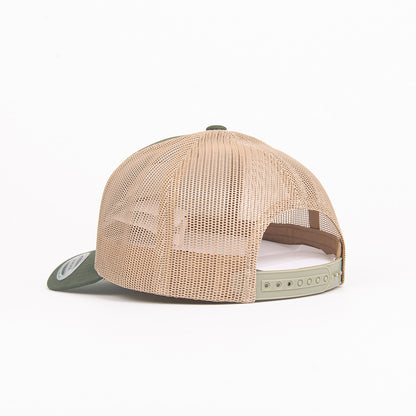 Street Week 25 Trucker - Mossgrön/Khaki