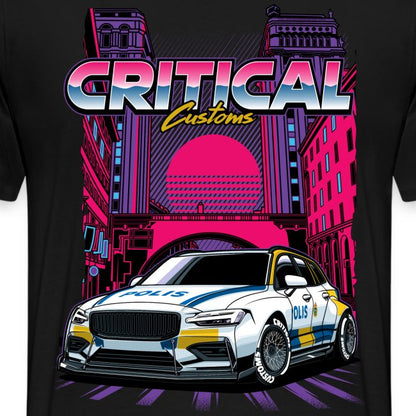 Critical T-shirt Widebody in Stockholm Polisbil