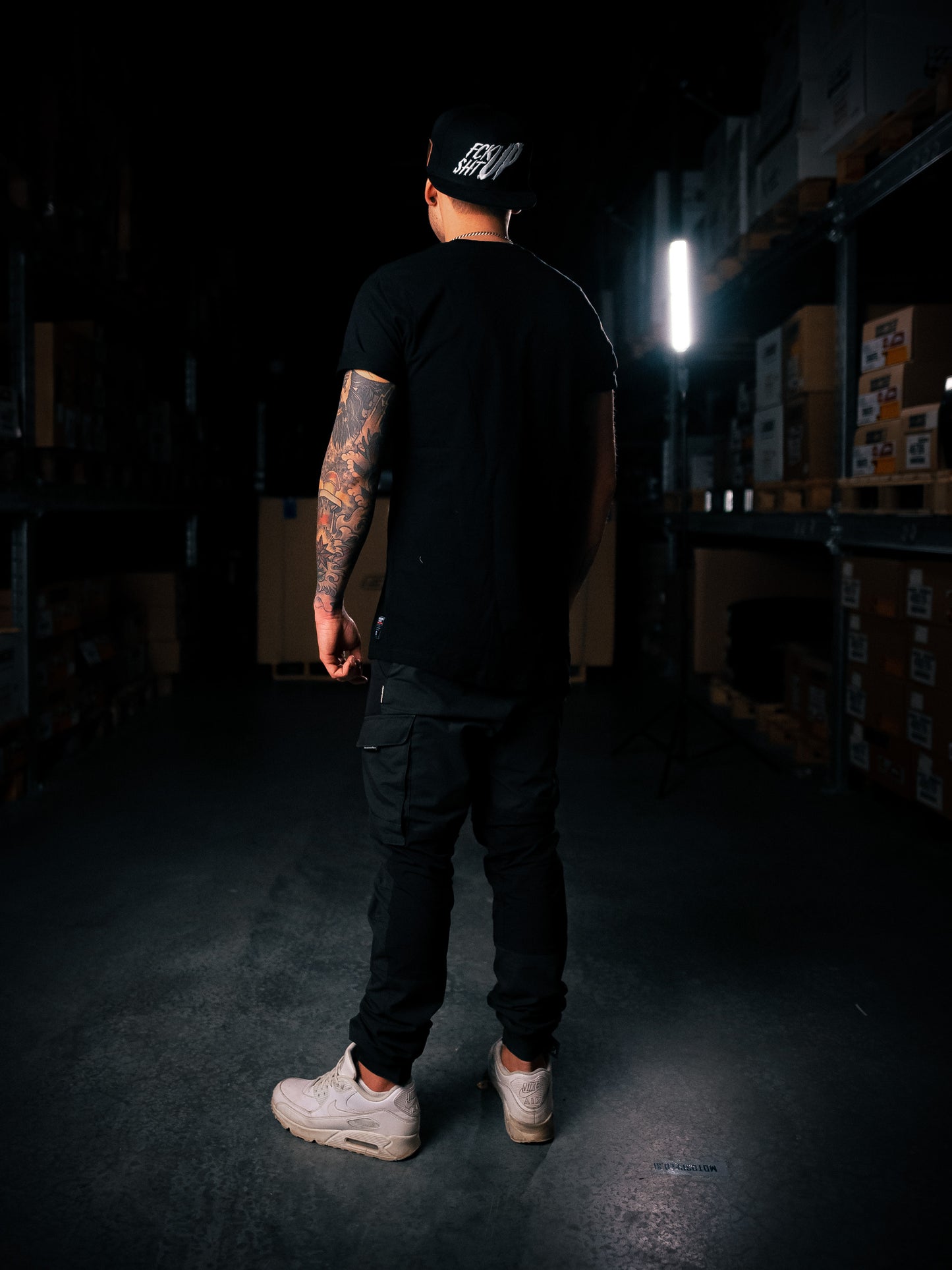 Roaderwear Fckshtup Super Black Long Tee