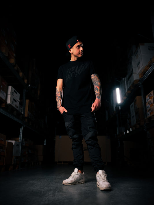 Roaderwear Fckshtup Super Black Long Tee