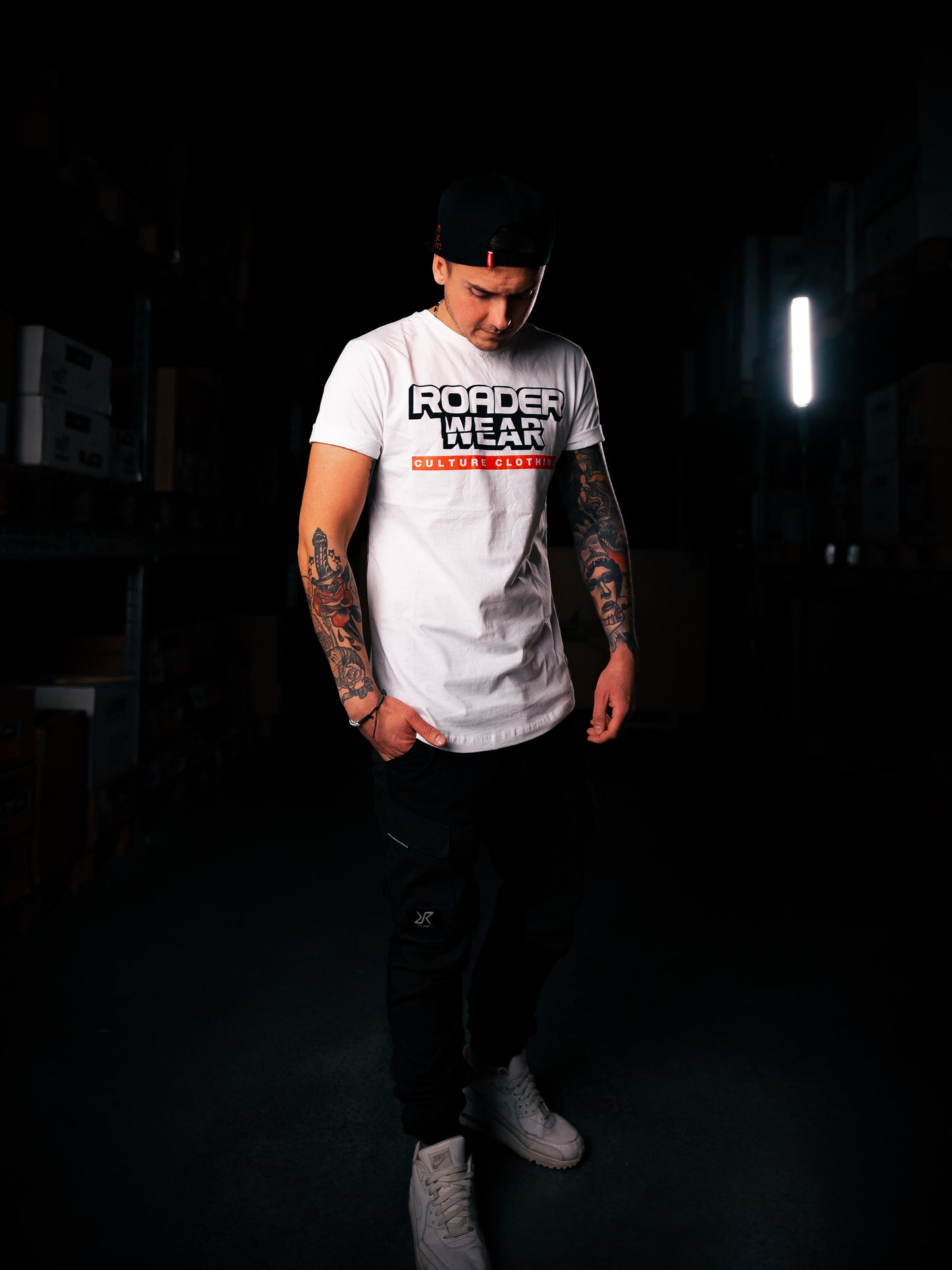 Roaderwear Classic RW White Tee